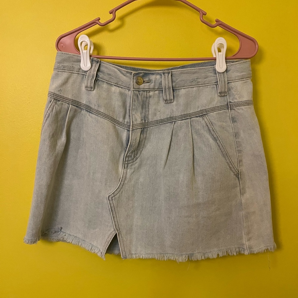 We The Free Jean Skirt